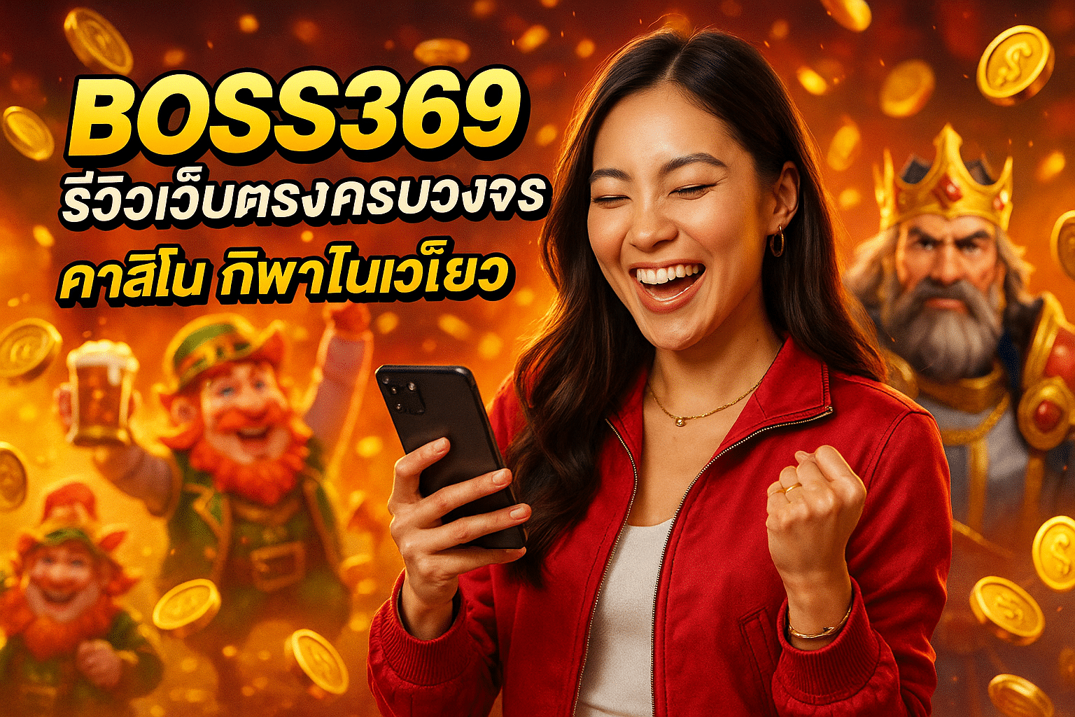BOSS369 รีวิวเว็บตรงครบวงจร คาสิโน กีฬา สล็อตในเว็บเดียว