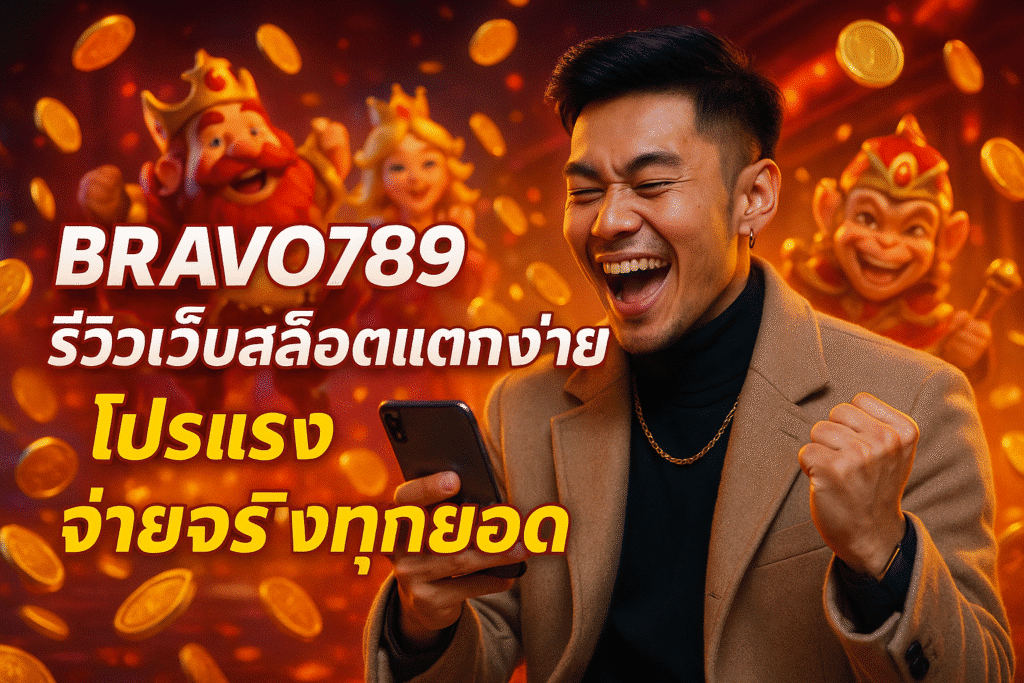 BRAVO789 รีวิวเว็บสล็อตแตกง่าย โปรแรง จ่ายจริงทุกยอด