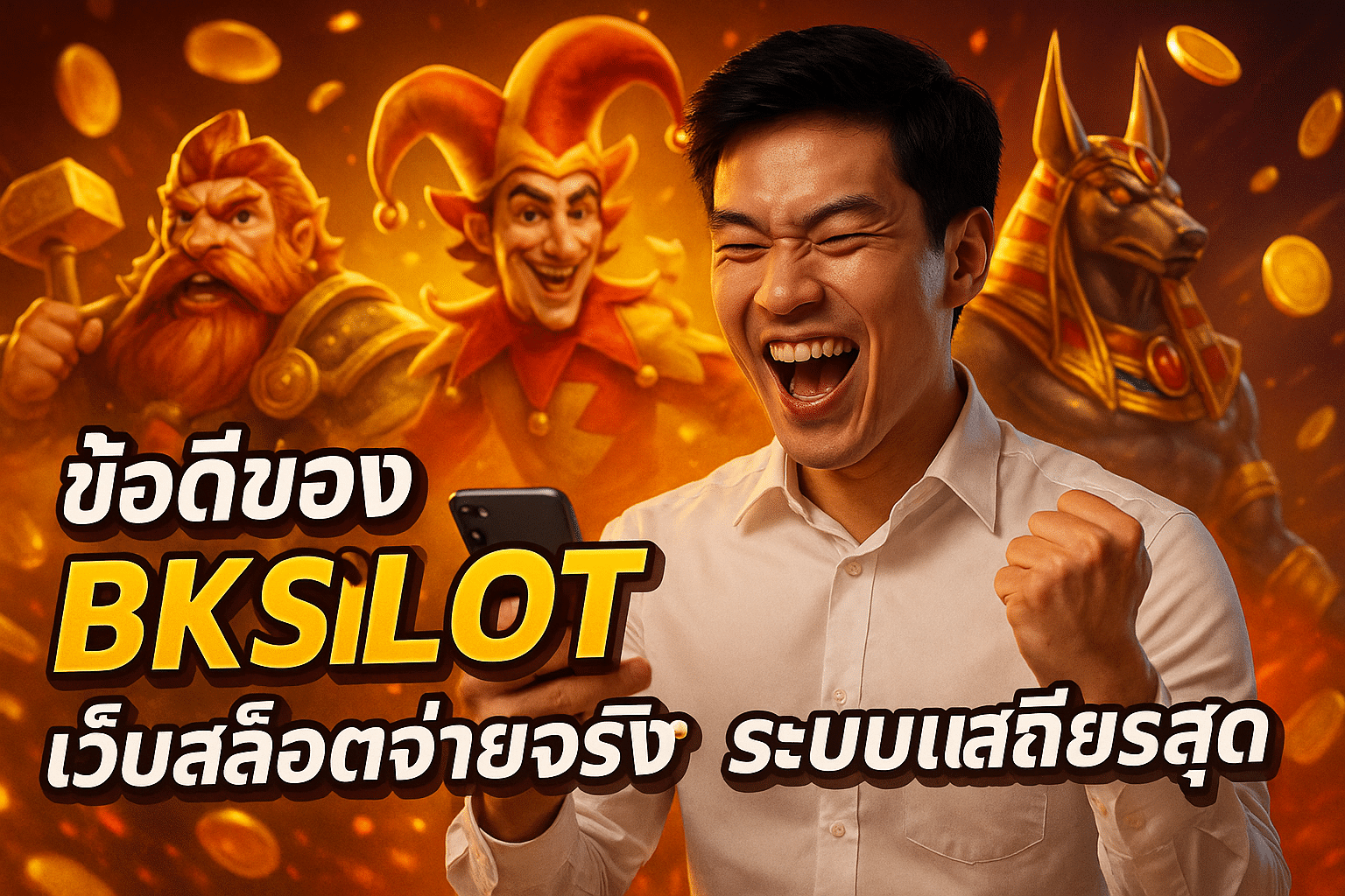 ข้อดีของ BKSLOT เว็บสล็อตจ่ายจริง ระบบเสถียรสุด